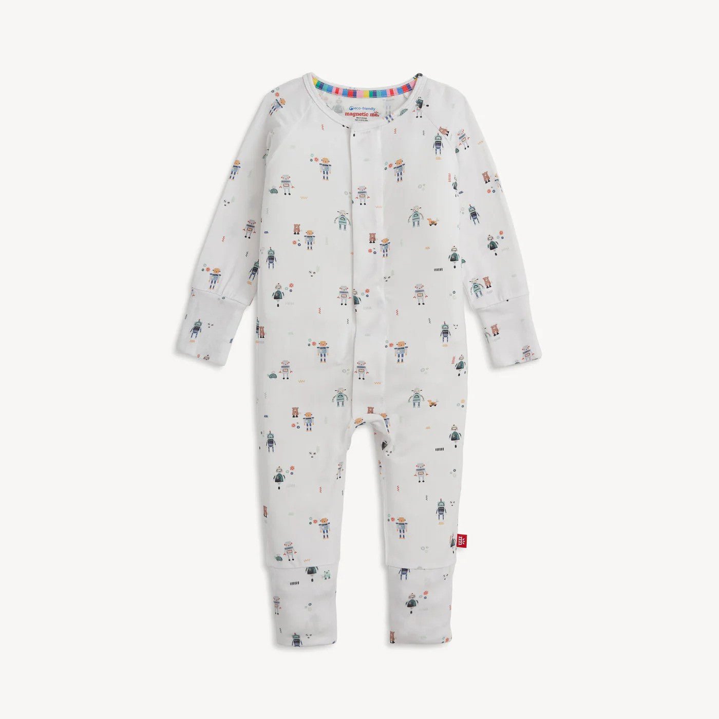 Magnetic Me Boys Apparel / Sleepwear / Infant Magnetic Me Love You A Bot Modal Convertible Coverall