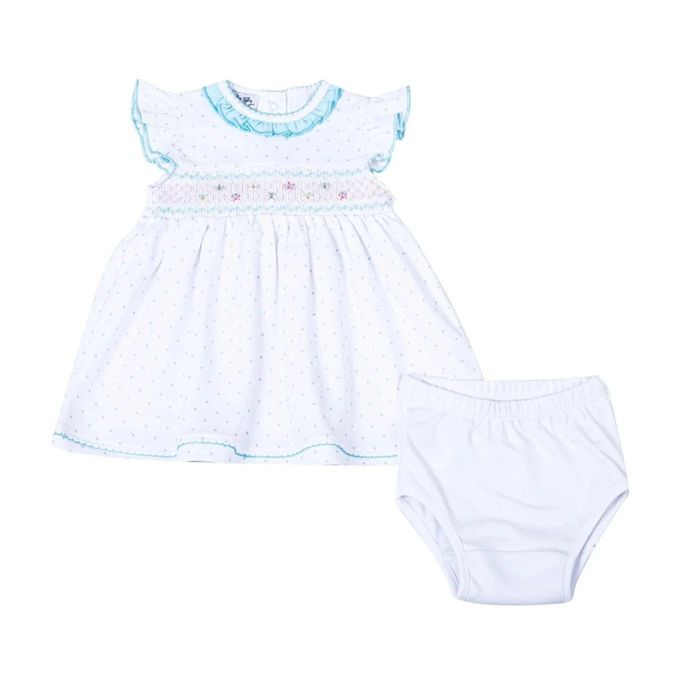 Magnolia Baby Adele's Classics Smocked Flutters Dress Set babysupermarket