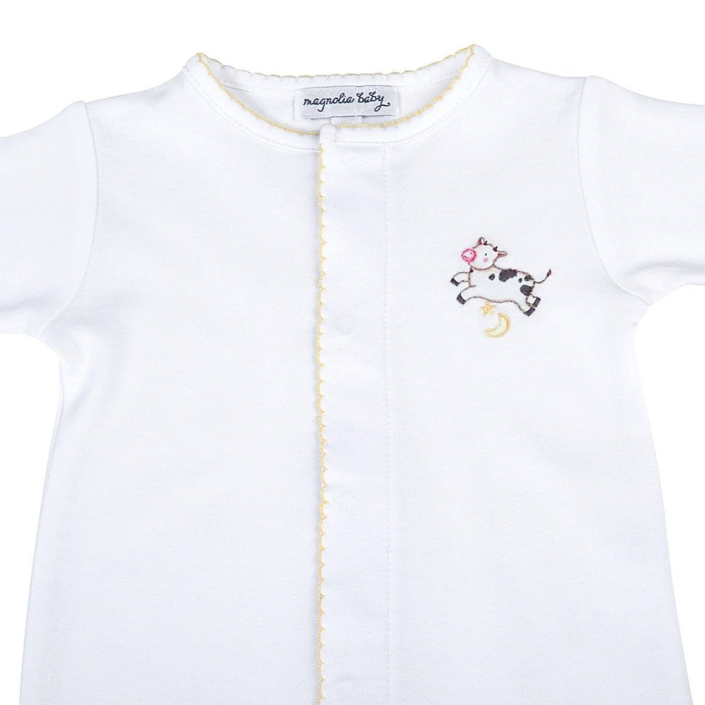 Magnolia Baby Converter Gown Magnolia Baby Hey, Diddle, Diddle Yellow Embroidered Converter