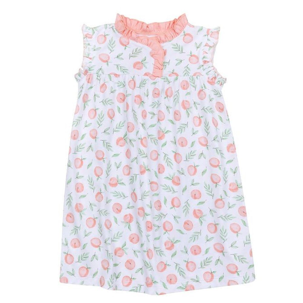Magnolia Baby Summer Peaches Girls Flutters Nightdress babysupermarket