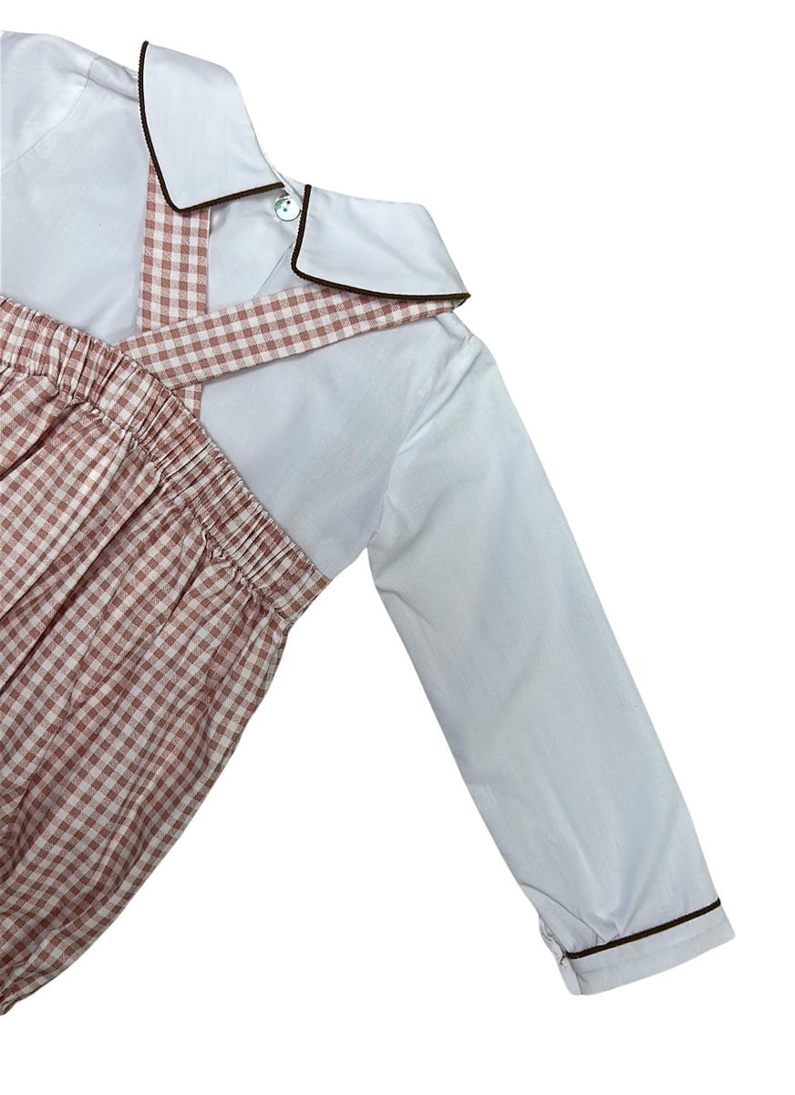 Marco & Lizzy Marco & Lizzy Cameron Collection Boy Romper