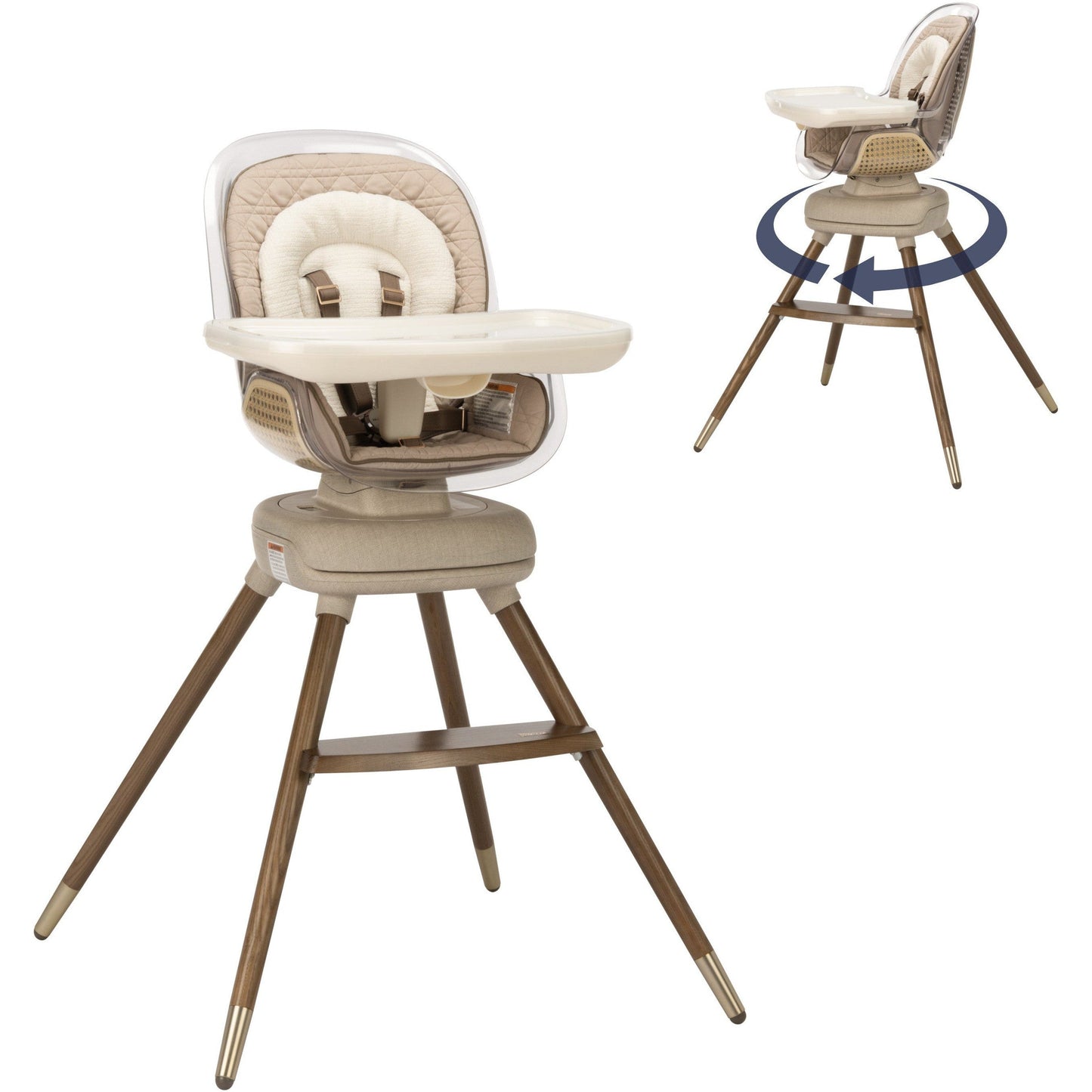 Maxi-Cosi High Chairs Natural Heritage Maxi-Cosi Kindred Kiskadee 360° Rotating High Chair