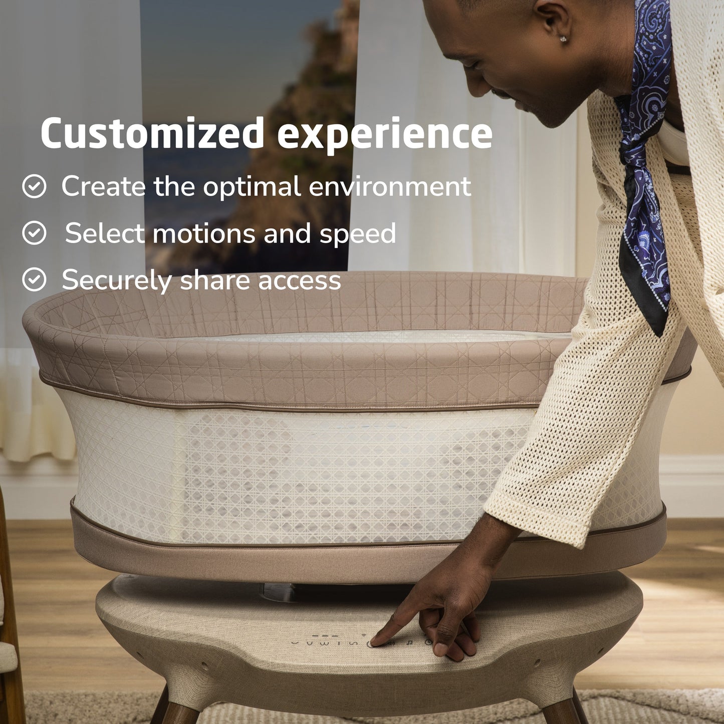 Maxi-Cosi Bassinets Maxi-Cosi Kindred Starling Smart Bassinet