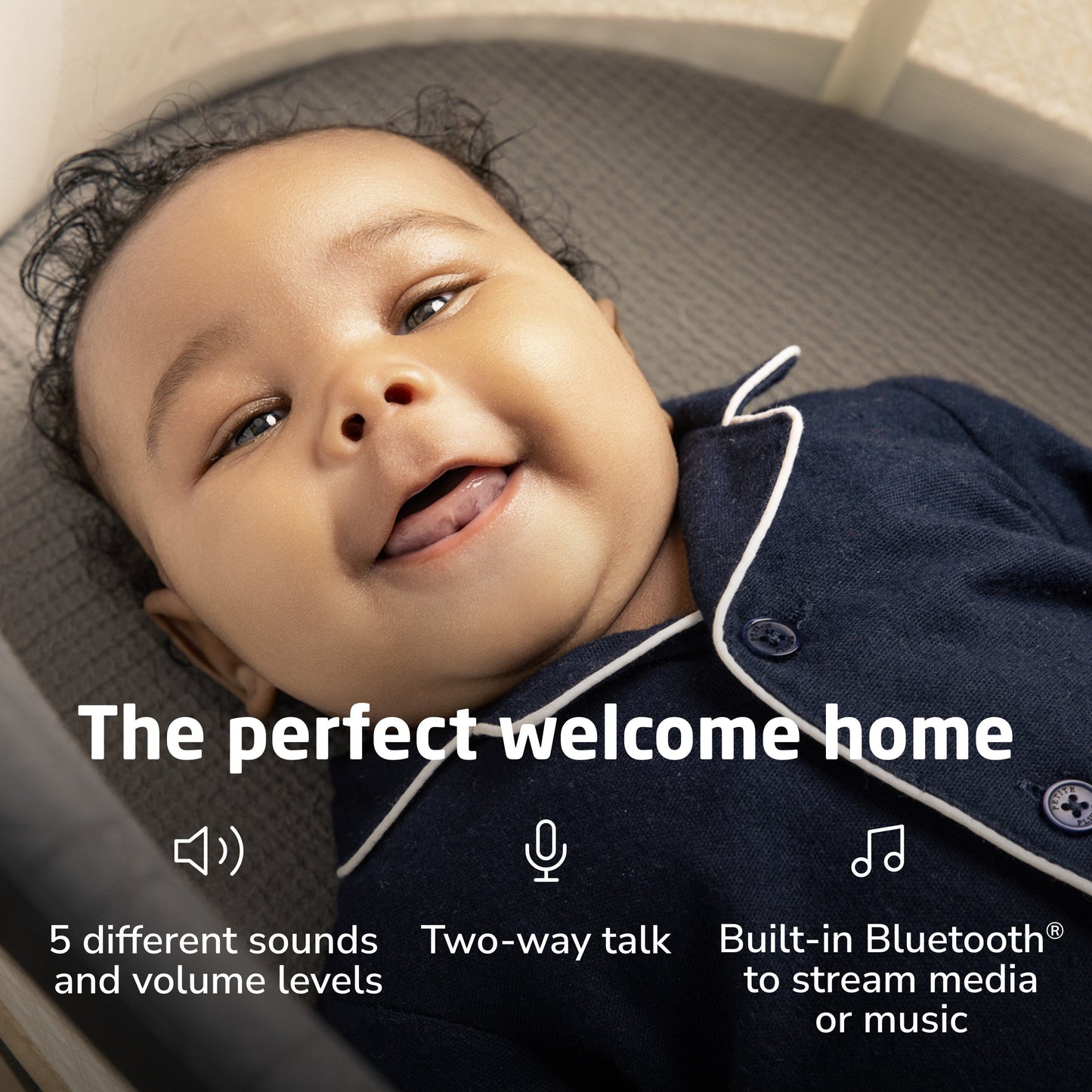 Maxi-Cosi Bassinets Maxi-Cosi Kindred Starling Smart Bassinet