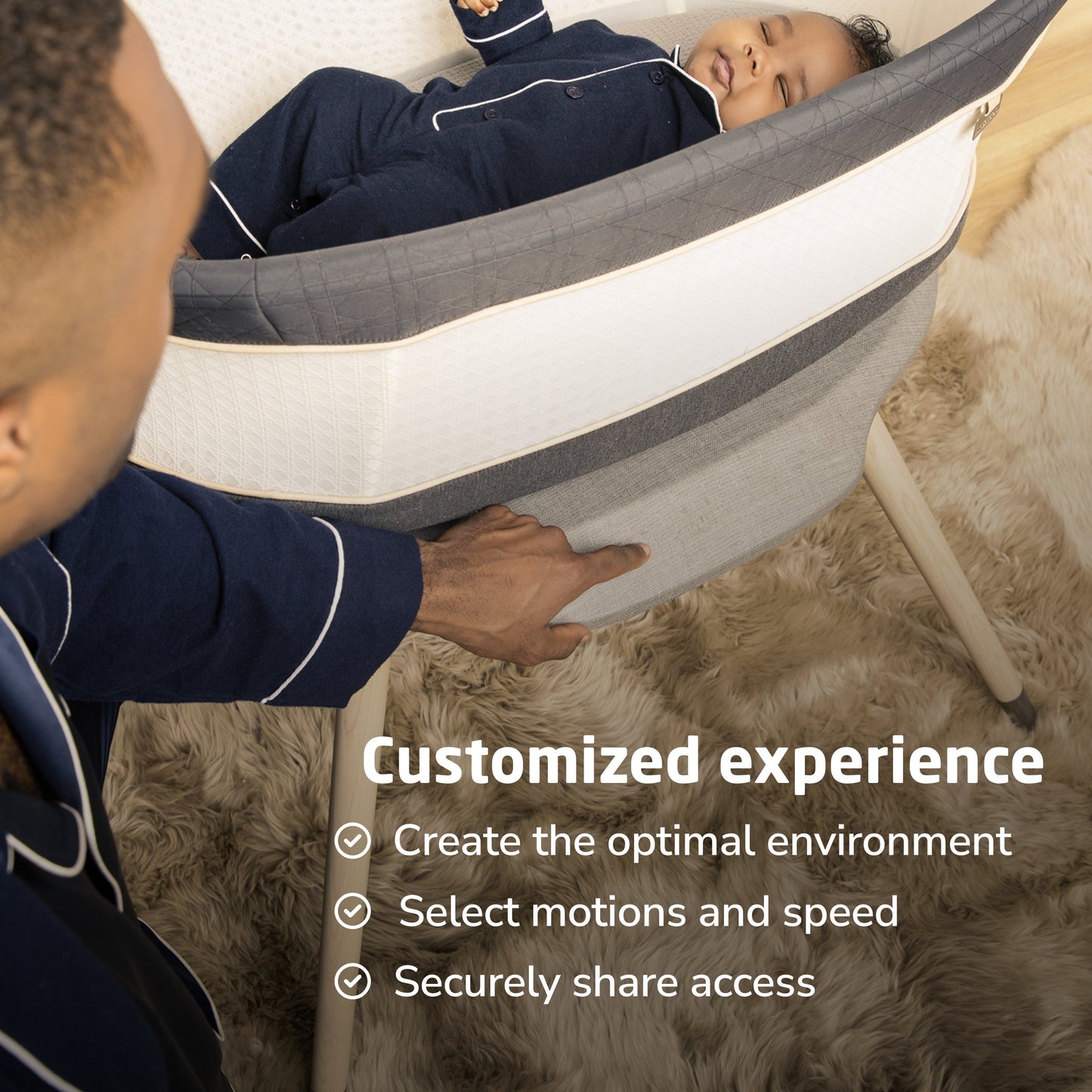 Maxi-Cosi Bassinets Maxi-Cosi Kindred Starling Smart Bassinet