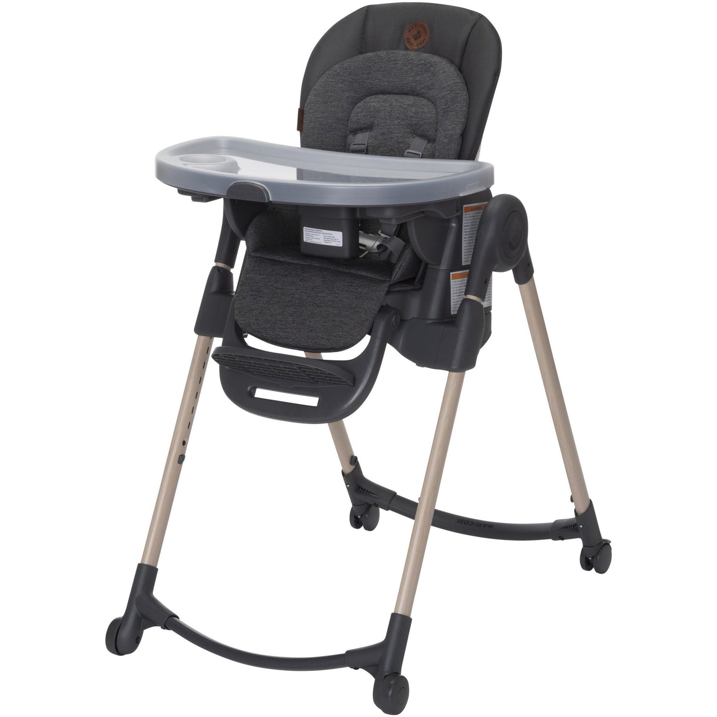 Dorel Juvenile High Chairs and Booster Classic Graphite Maxi-Cosi Minla 6-in-1 Adjustable High Chair