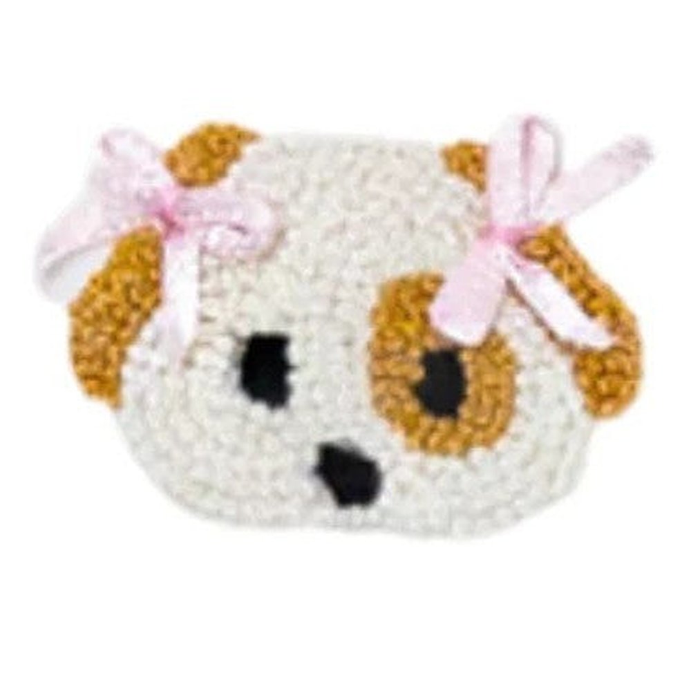 Milly Marie Baby Girl Spotted Puppy Pink Bubble babysupermarket