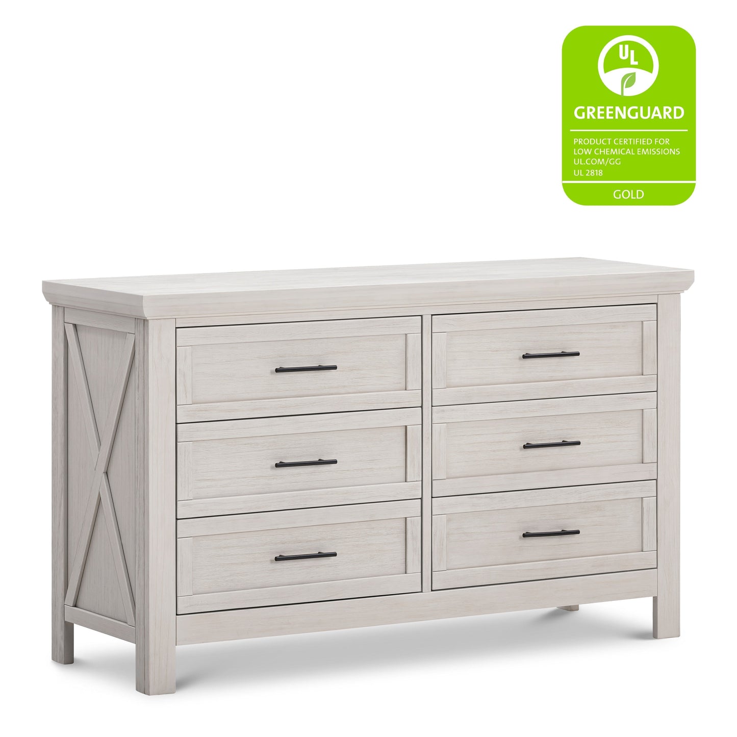 Namesake Dressers Monogram by Namesake Emory Farmhouse 6-Drawer Dresser