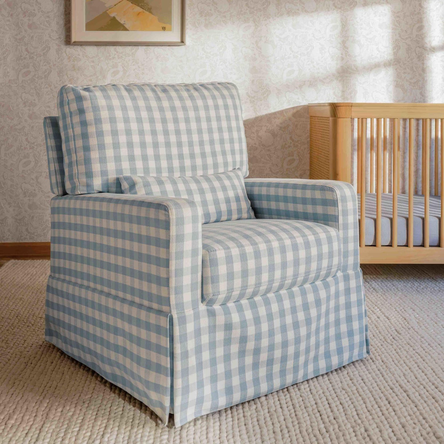 NamesakeNamesake Crawford Pillowback Comfort Swivel GliderBabysupermarket