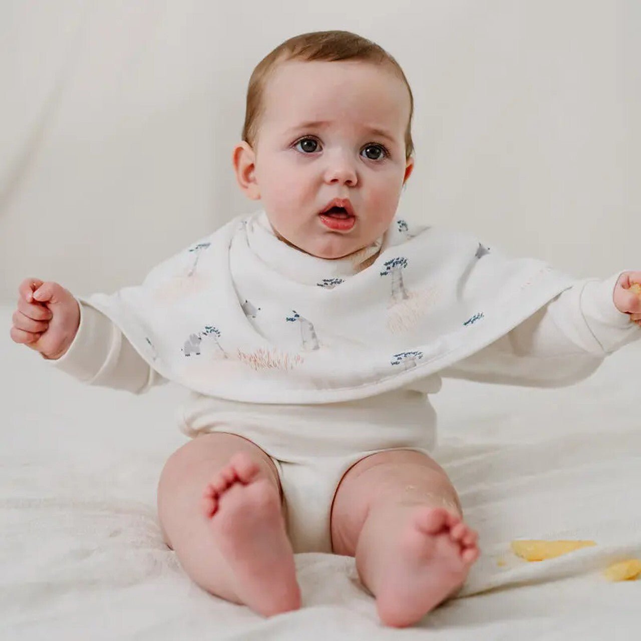 Nest Designs Bib and Burp Savanna Secrets