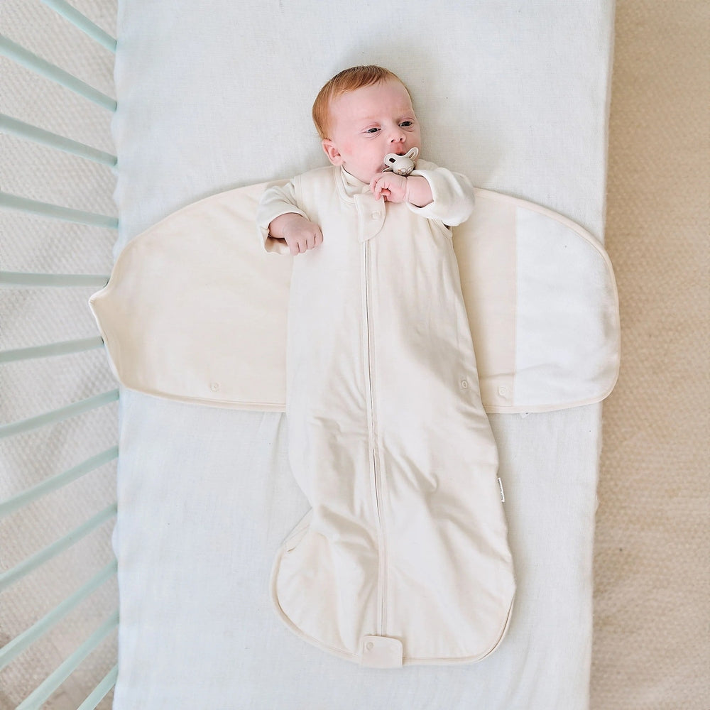 Nest Designs Infant Bamboo Jersey Swaddle Sleep Bag 0.5 TOG