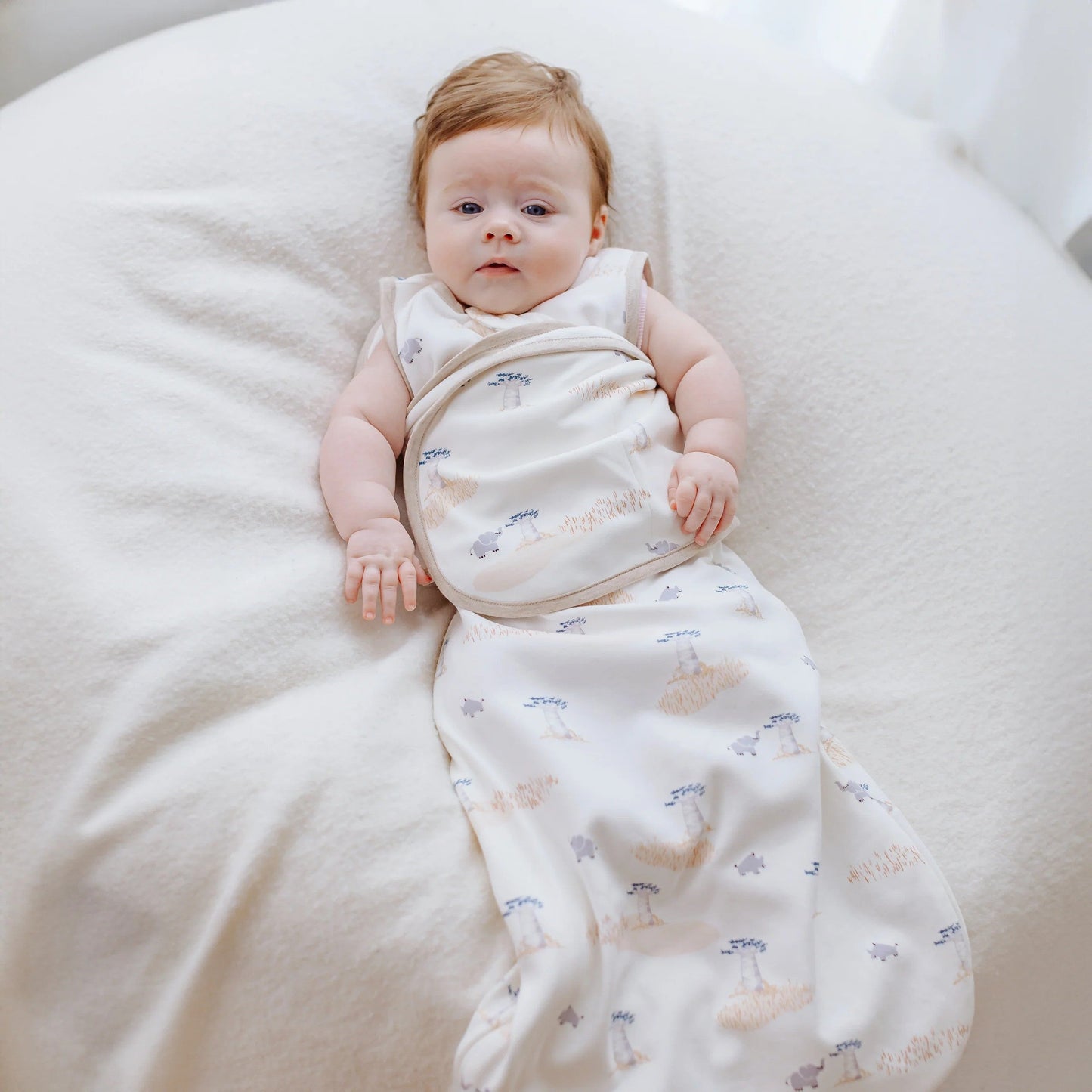 Nest Designs Startle Stop Sleeping Bag 0.5 TOG Baby Baobabs