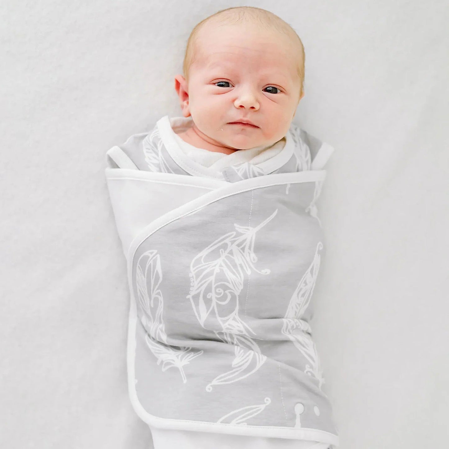 Nest Designs Ltd. Baby Sleep Aids Nest Designs Swaddle Sleep Bag 2.5TOG Feather Grey