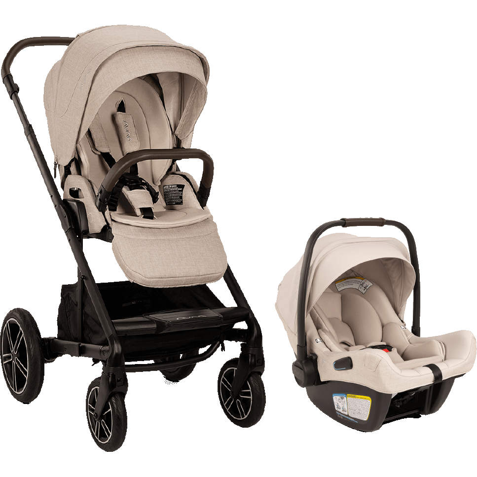 NUNA Travel Systems Nuna MIXX Next Stroller + PIPA Aire RX Infant Car Seat Travel System