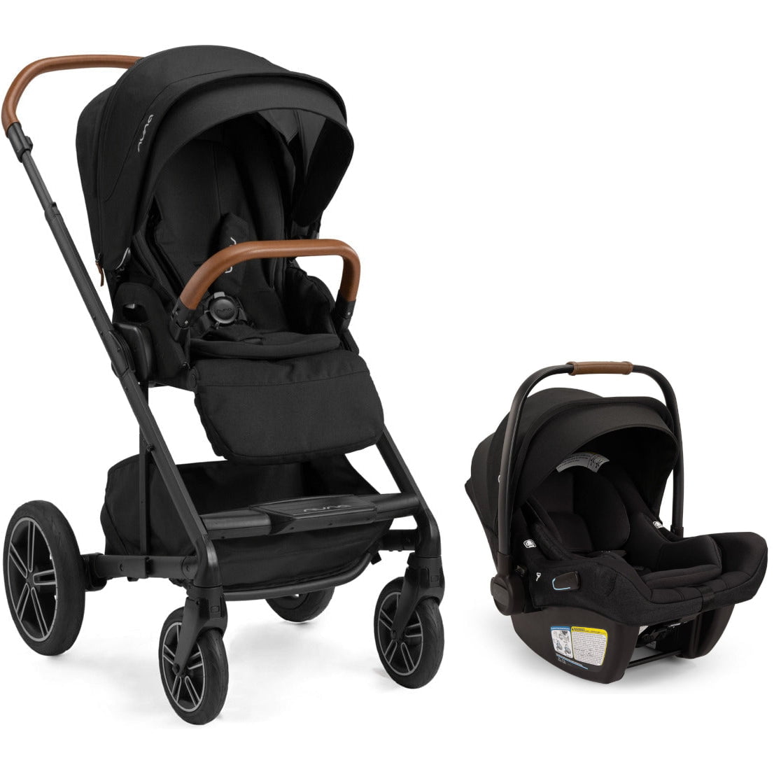 NUNA Travel Systems Nuna MIXX Next Stroller + PIPA Aire RX Infant Car Seat Travel System