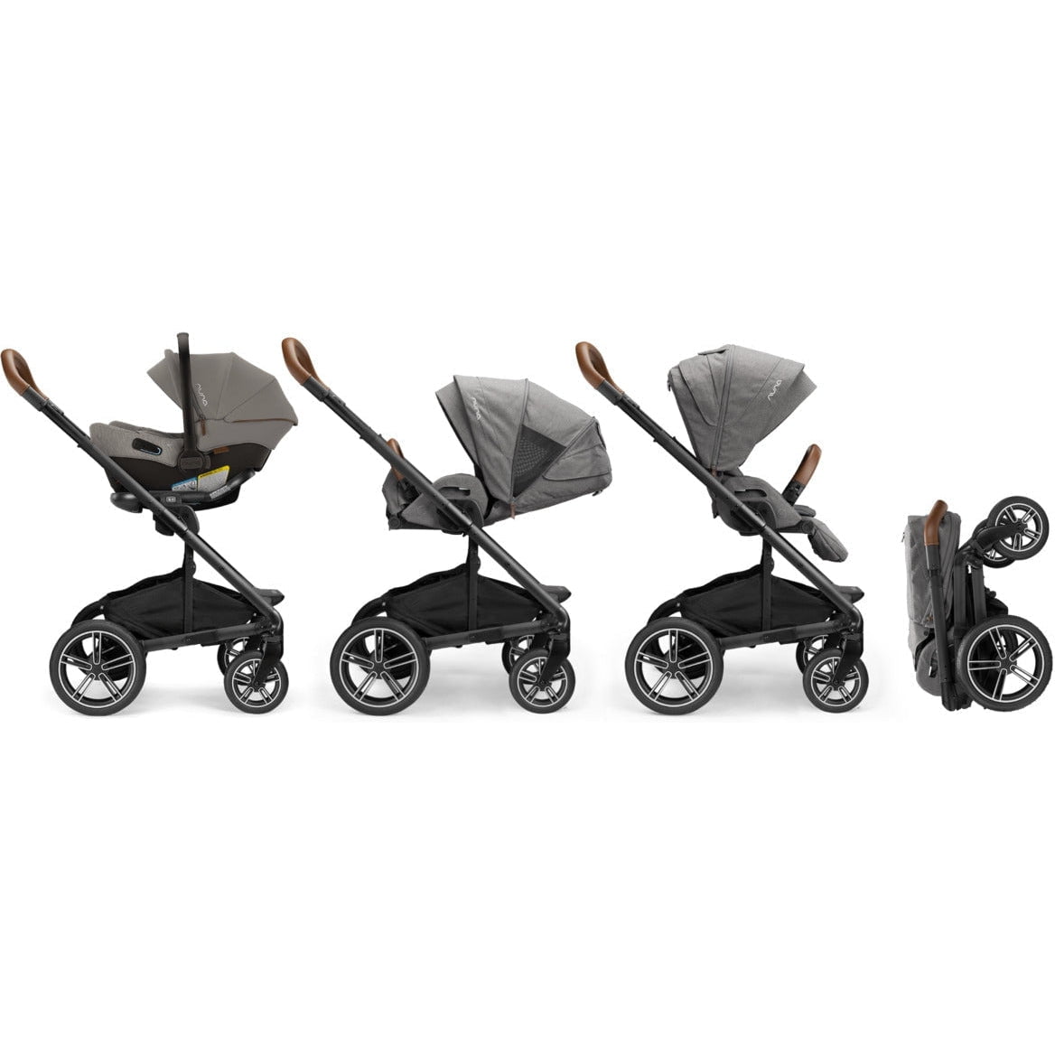 NUNA Travel Systems Nuna MIXX Next Stroller + PIPA Urbn Travel System