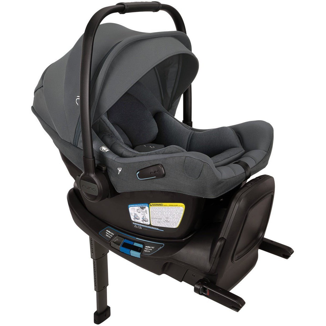 NUNA Infant Ocean Nuna PIPA Aire RX Infant Car Seat + RELX Base