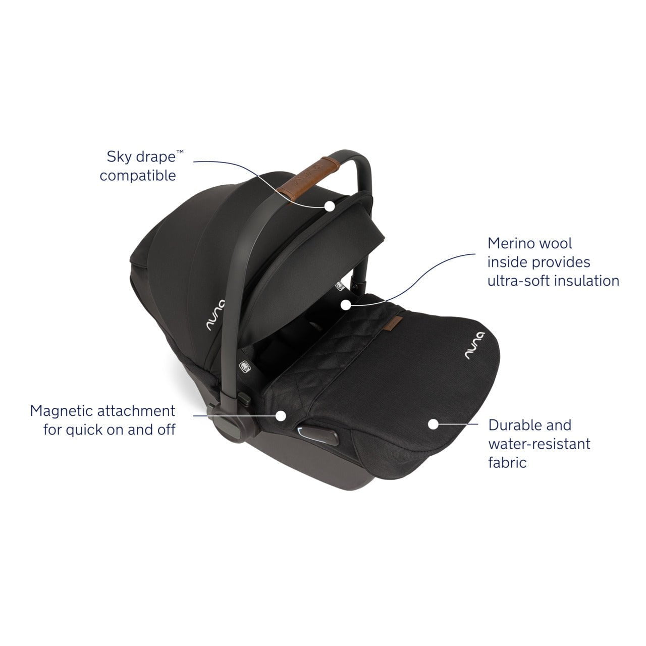 NUNA Accessories Nuna PIPA Lite RX Footmuff