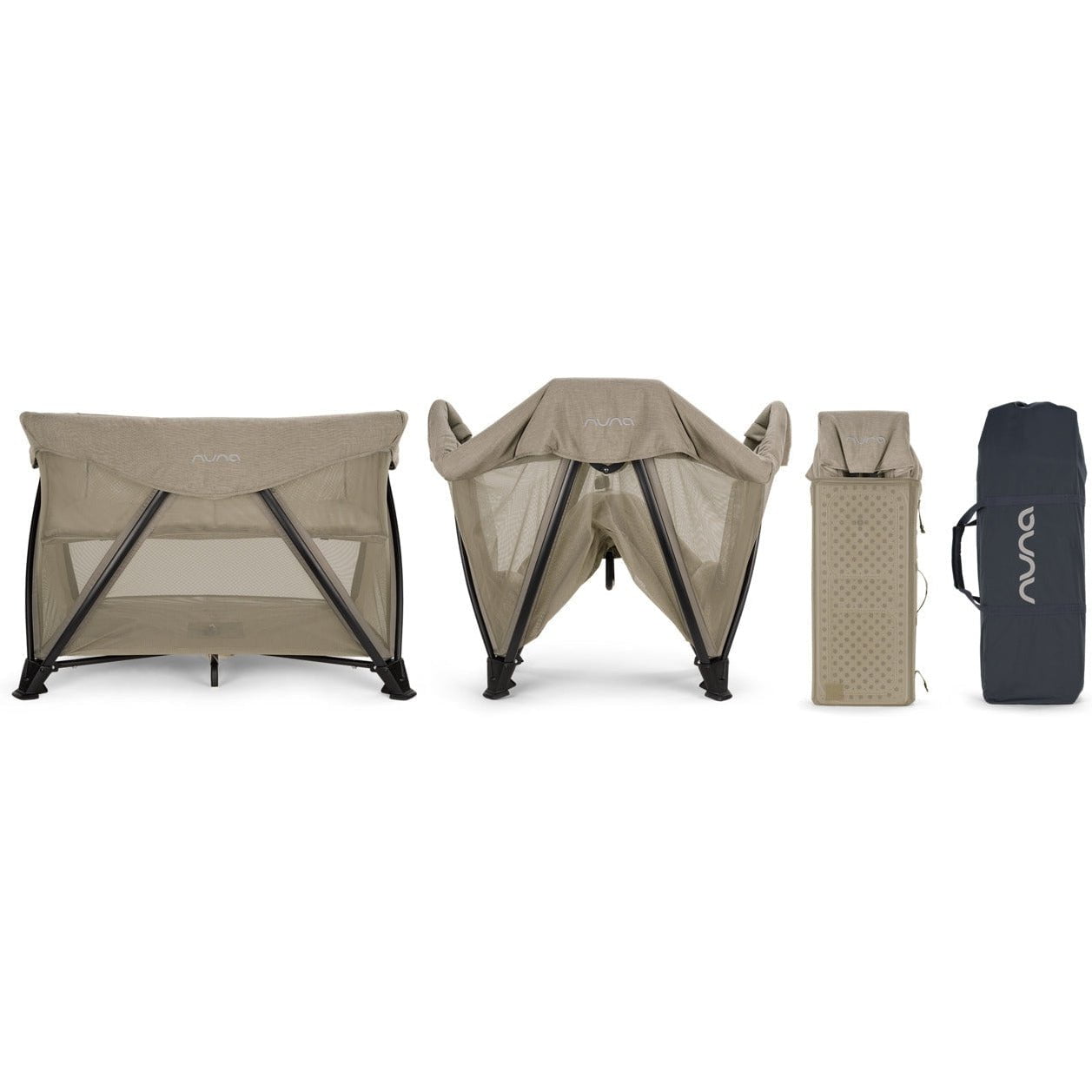 NUNA Playpens Nuna SENA Aire Playard with Zip-Off Bassinet