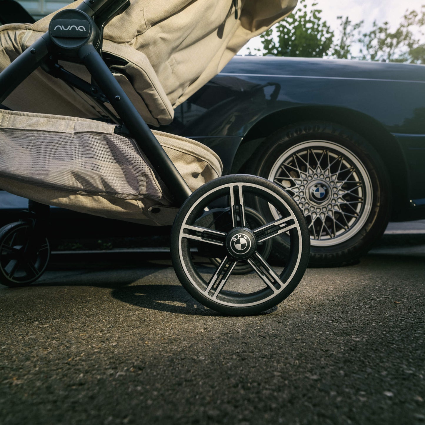 Nuna Strollers - Single Mica Nuna x BMW TRVL LX Stroller + Carry Bag