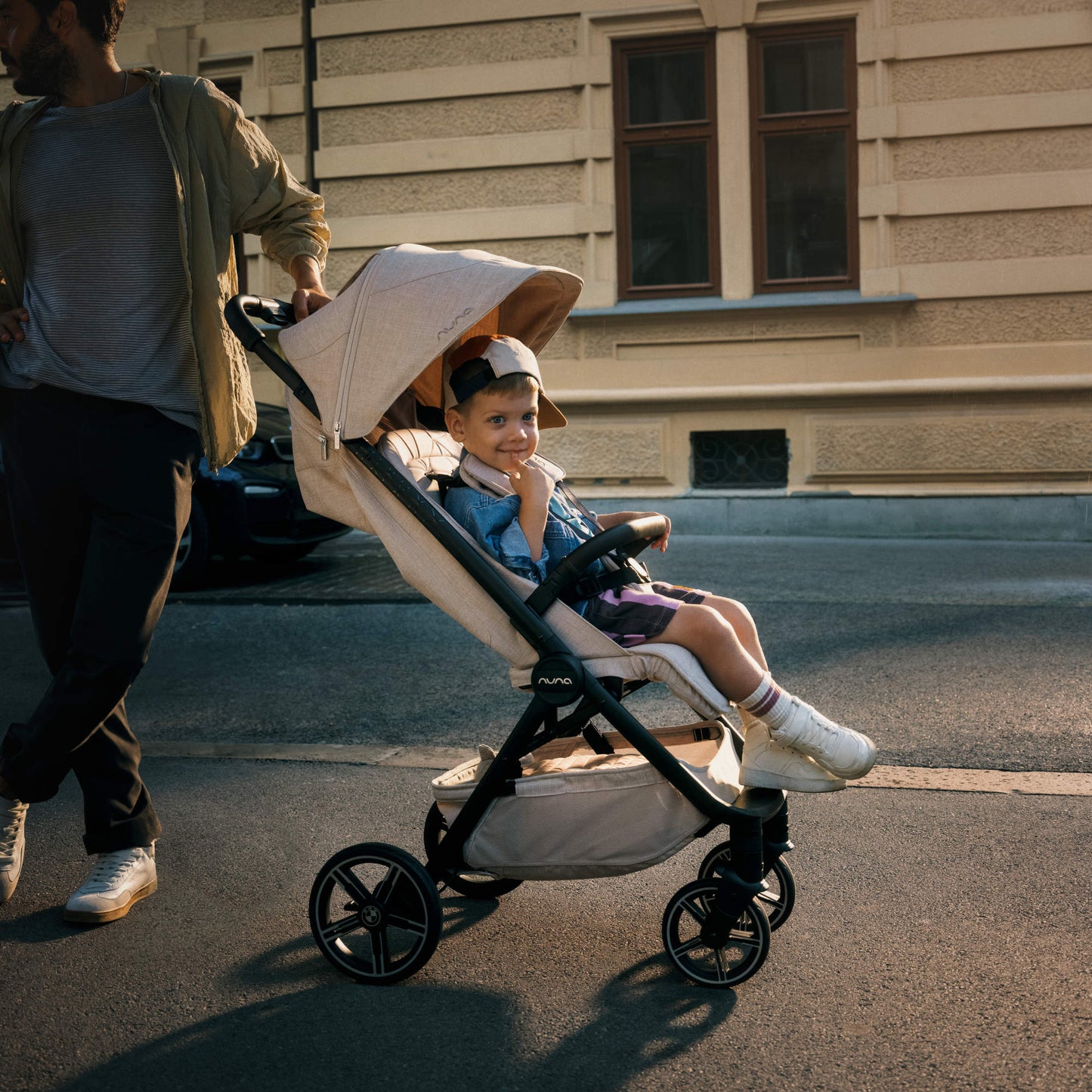 Nuna Strollers - Single Mica Nuna x BMW TRVL LX Stroller + Carry Bag