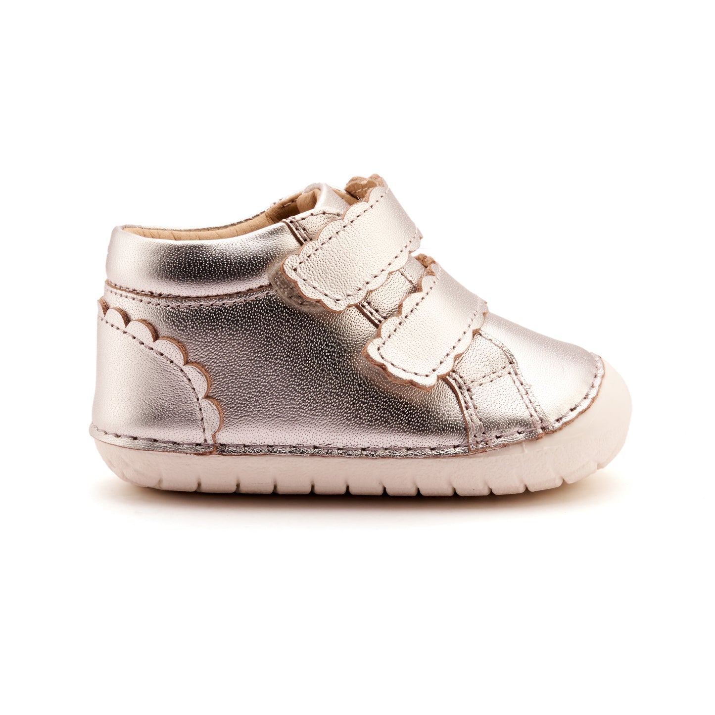 Old Soles Shoes Old Soles Pave Shade Double Strap Shoe-Silver/Snow