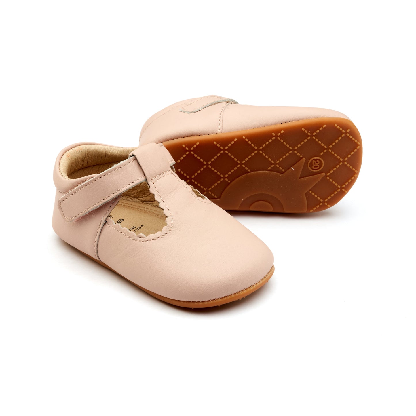 Old Soles Shoes Old Soles Rose Baby T-Strap Shoe-Dalia