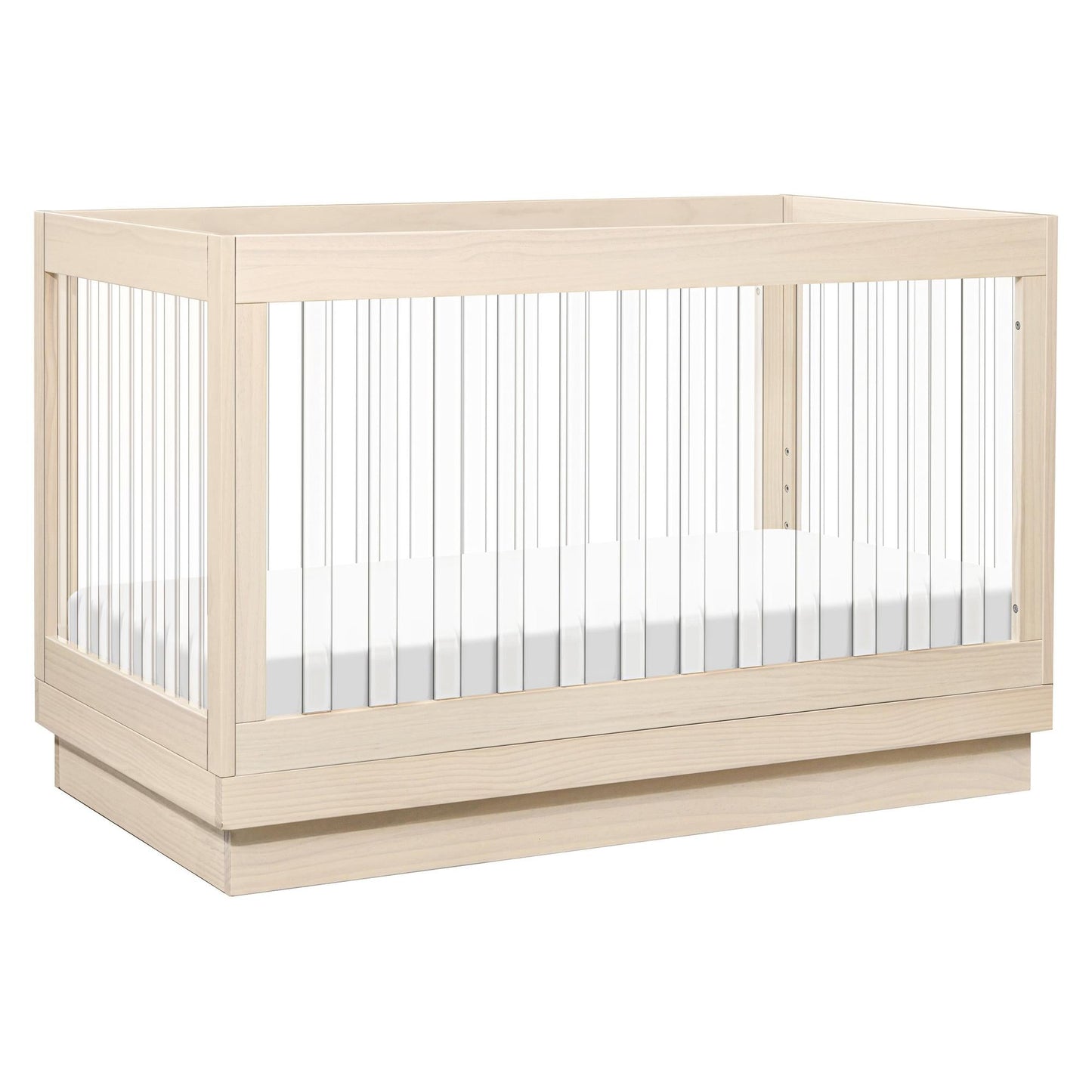 BabylettoBabyletto Harlow Acrylic 3-in-1 Convertible Crib with Toddler Bed Conversion KitBabysupermarket