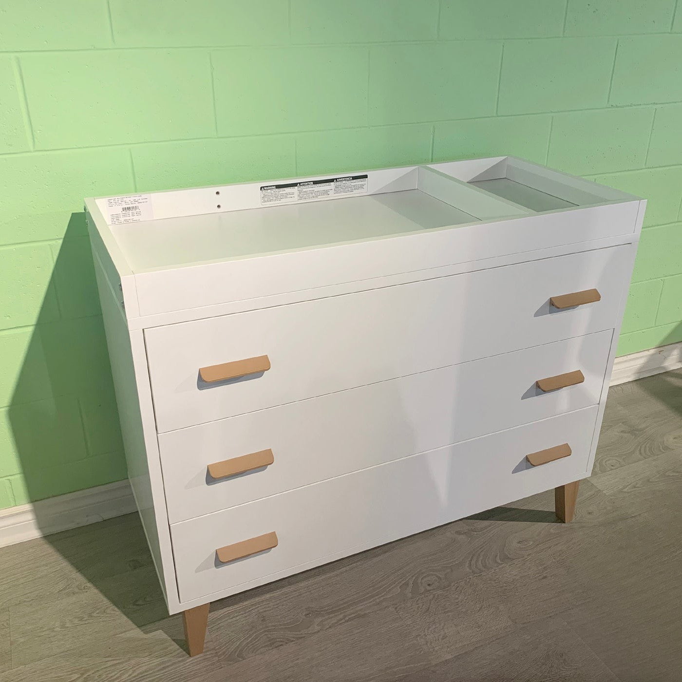 Pali Design, Inc. Conversion Kits White Pali Caravaggio Changing Tray