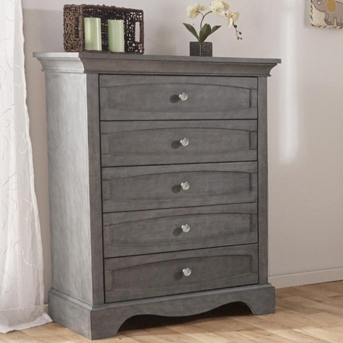Pali Design, Inc. Dressers Distressed Granite Pali Ragusa 5-Drawer Dresser