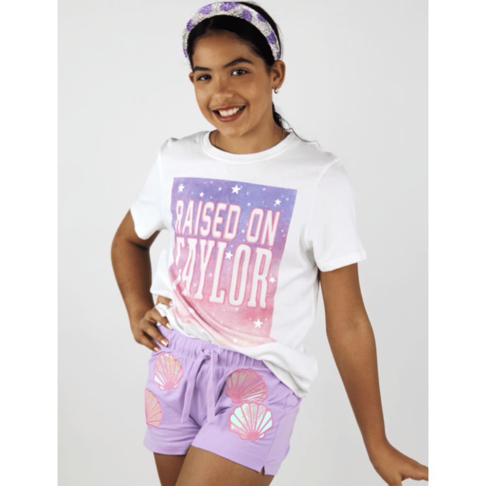 Paper Flower Girls "Raised on Taylor" Graphic T-Shirt