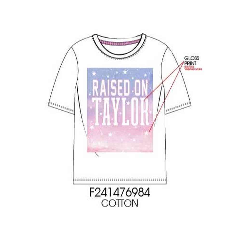 Paper Flower Girls "Raised on Taylor" Graphic T-Shirt