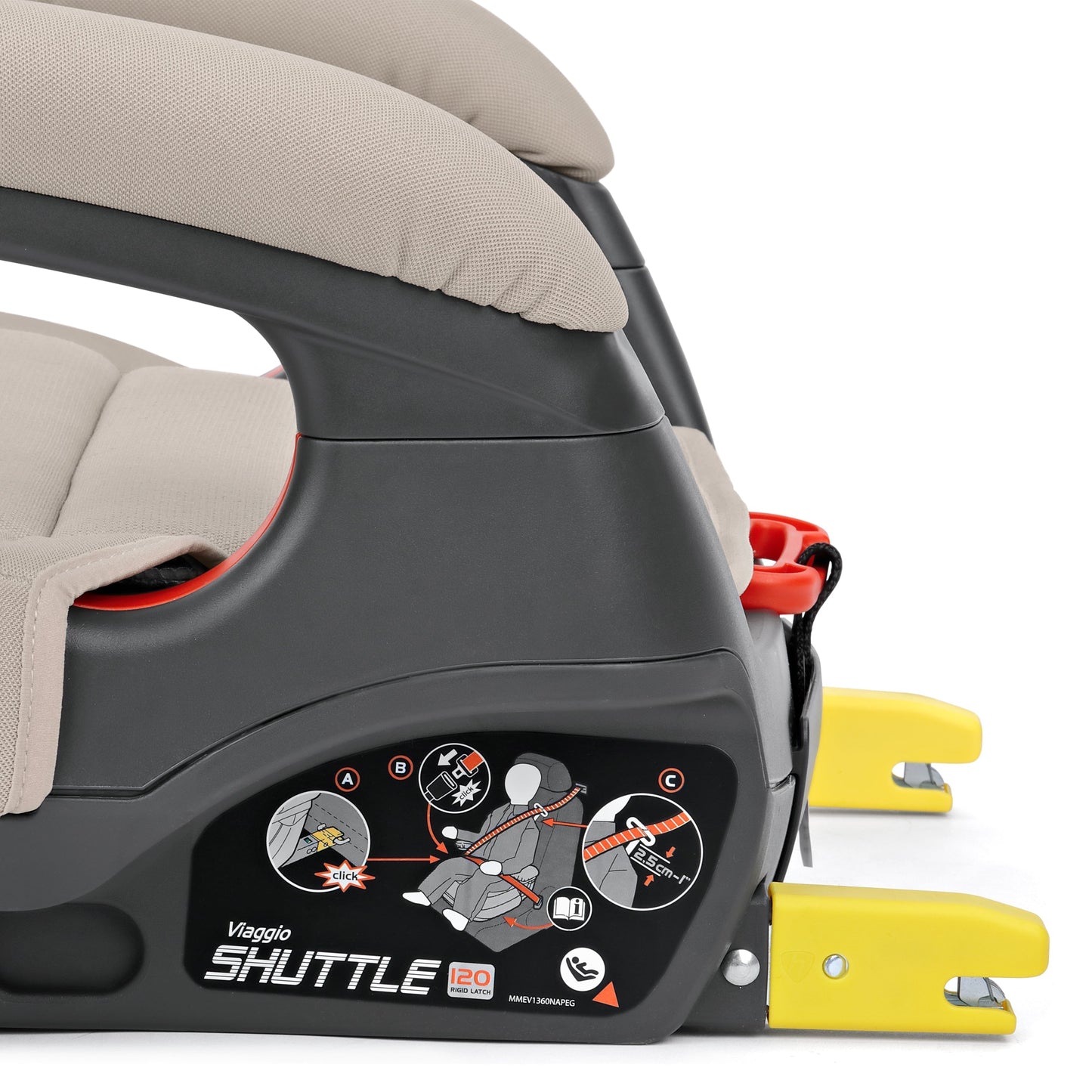 Peg Perego Car Seats - Booster Peg Perego Viaggio Shuttle 120 Booster Car Seat