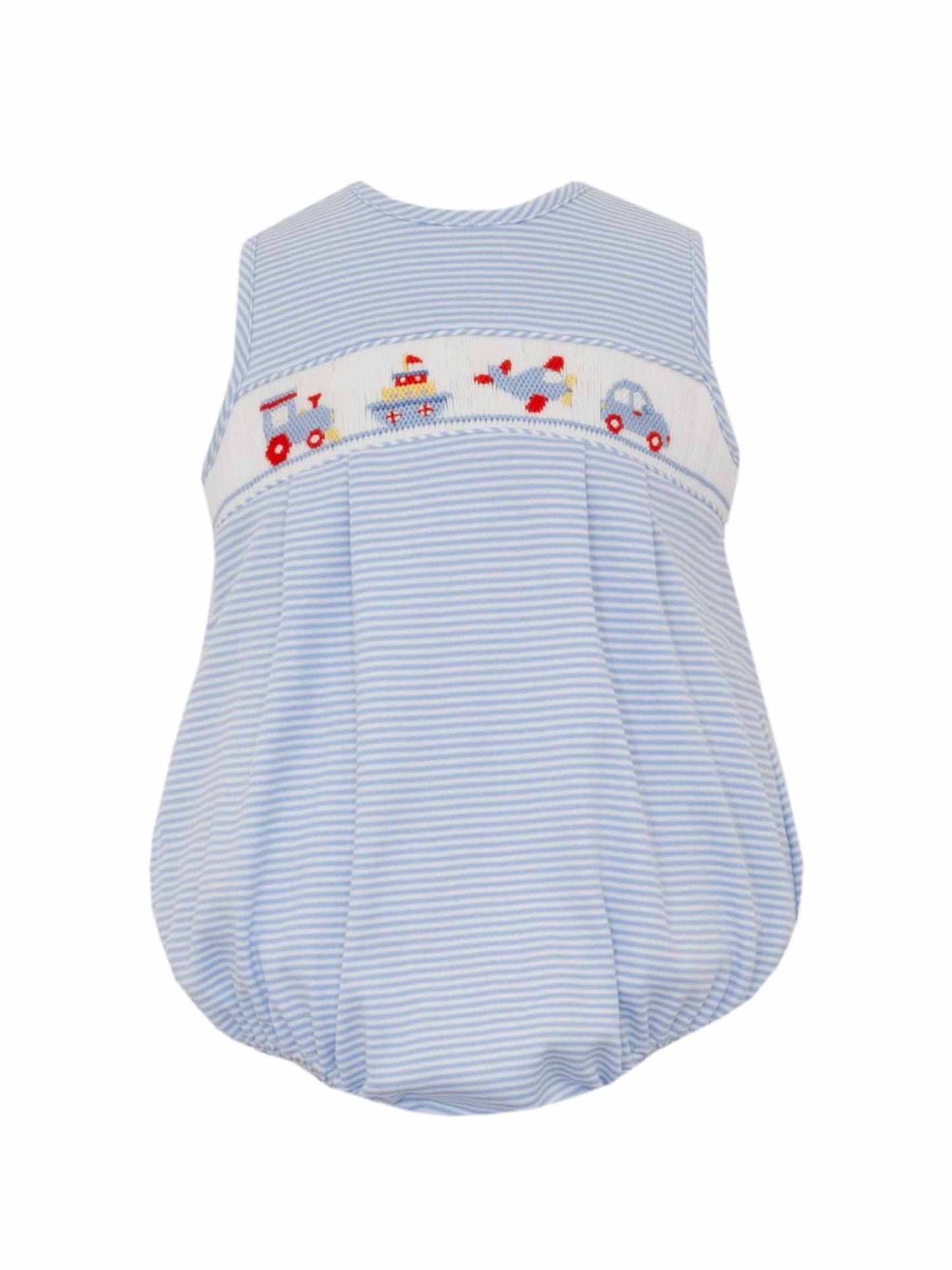 Petit BebePetit Bebe Boys Transportation Knit Stripe BubbleBabysupermarket