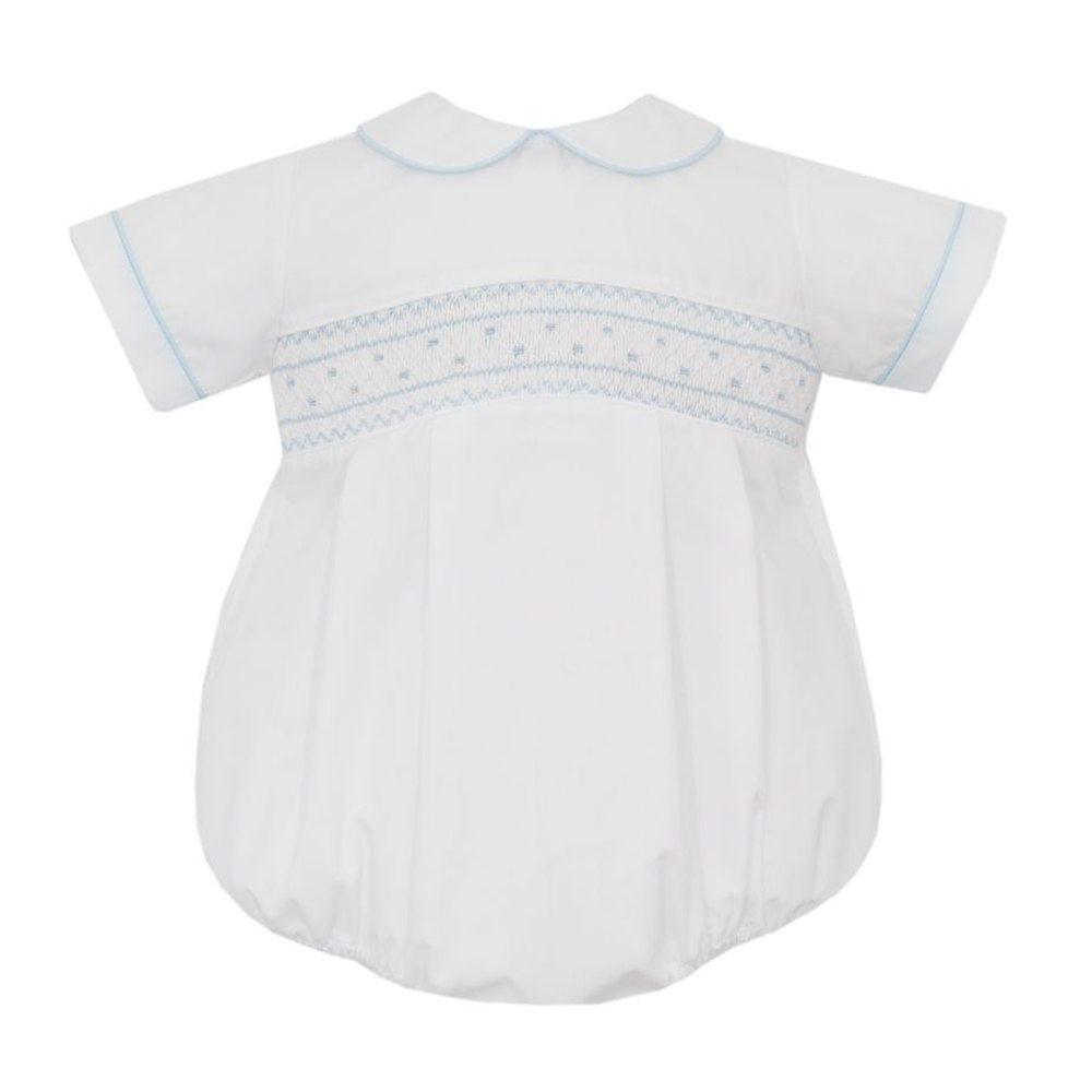Petit BebePetit Bebe Boys White Poplin Francesco BubbleBabysupermarket