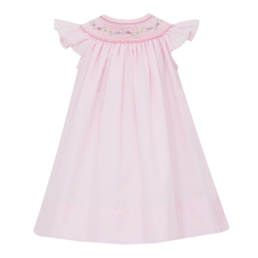 Petit BebePetit Bebe Girls Martha Poplin Angel Wing BishopBabysupermarket
