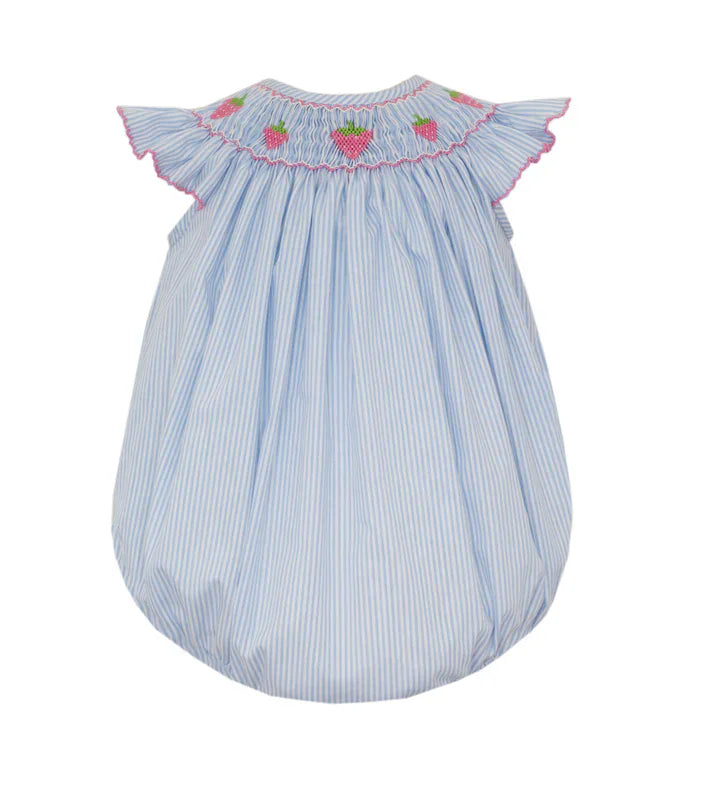 Petit BebePetit Bebe Girls Strawberry Angel Wing Bishop BubbleBabysupermarket