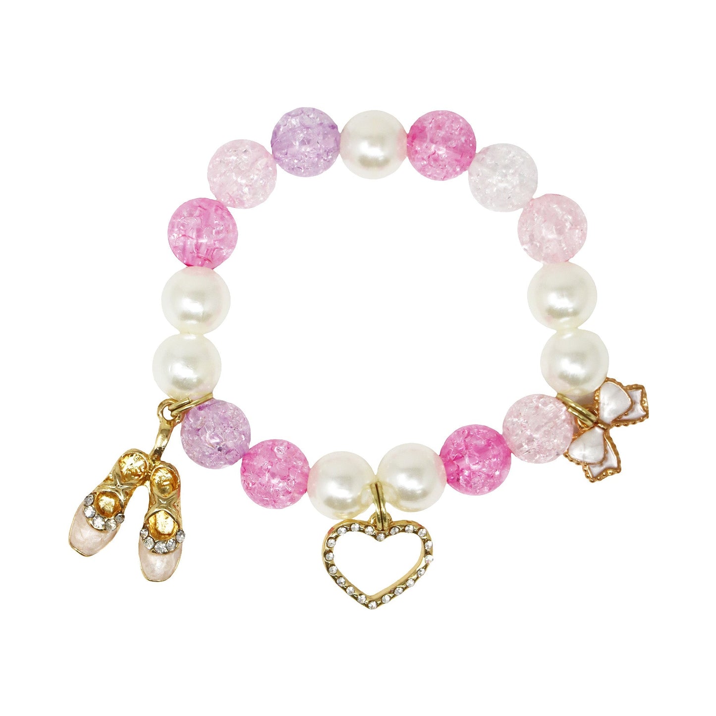 Pink PoppyPink Poppy Ballerina BraceletBabysupermarket