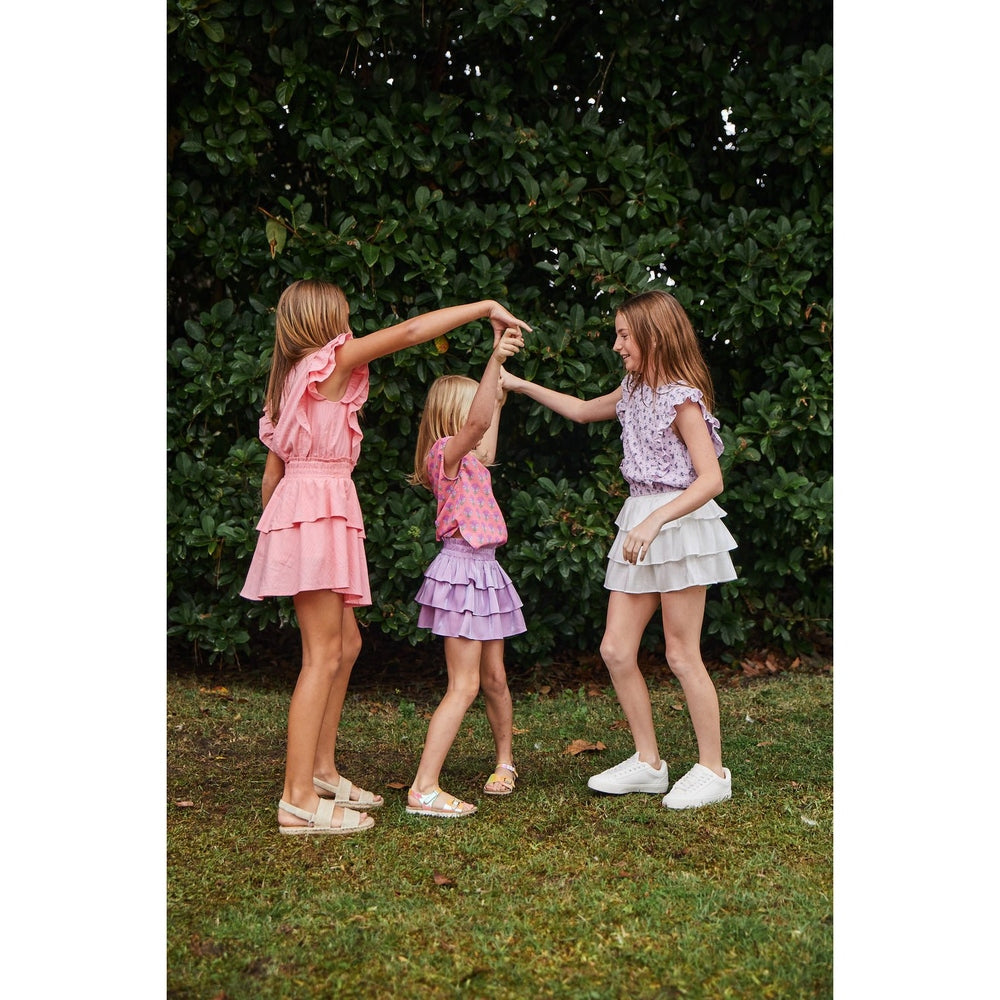 Pleat Luna Skirt Purple babysupermarket