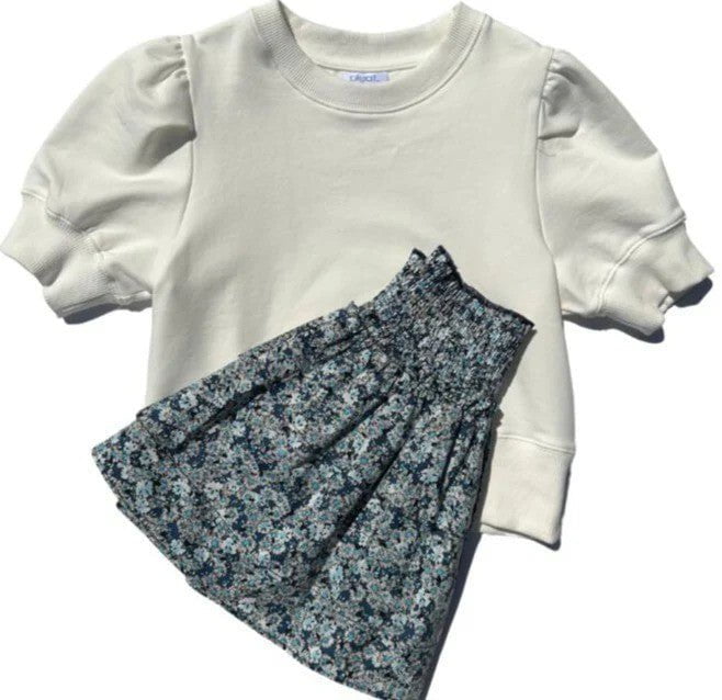 Pleat Girls Apparel / Shirts / Tween Pleat Riley Sweatshirt White