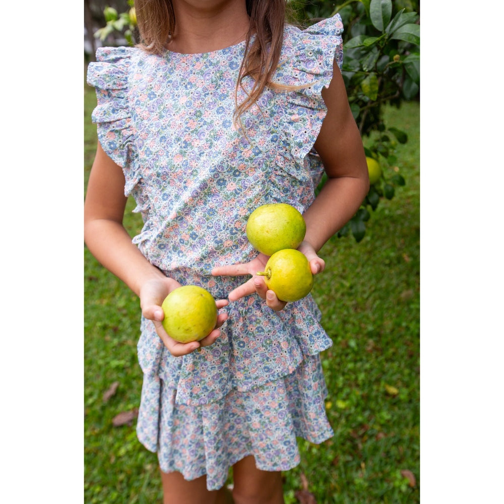 Pleat Rowan Top English Garden babysupermarket