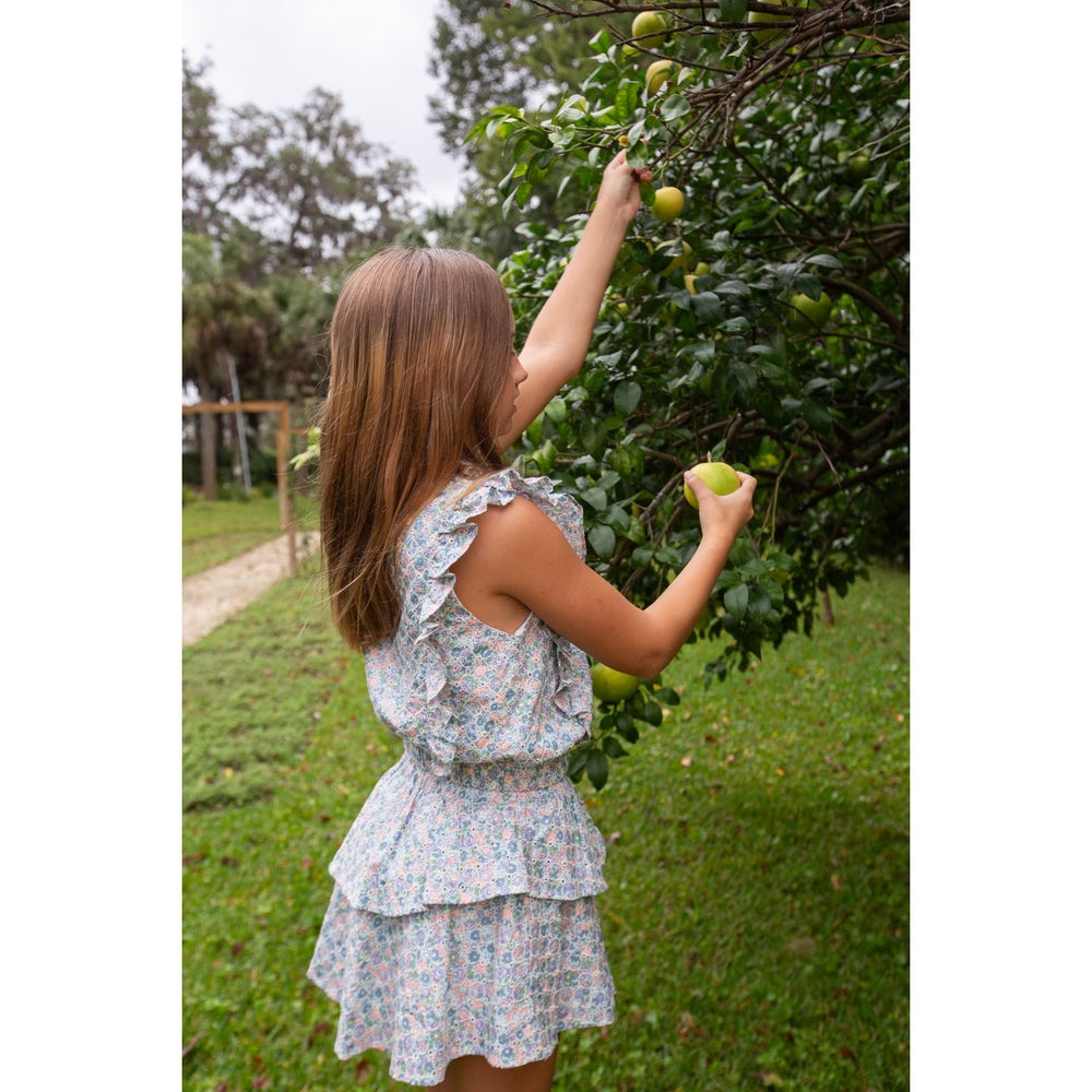 Pleat Rowan Top English Garden babysupermarket