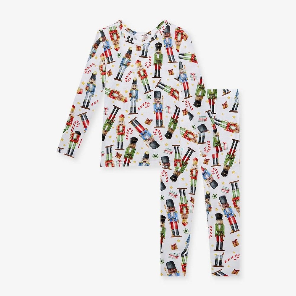 Posh Peanut Apparel & Gifts 10Y-12Y / Nutcracker Posh Peanut Nutcracker Long Sleeve Basic Pajama