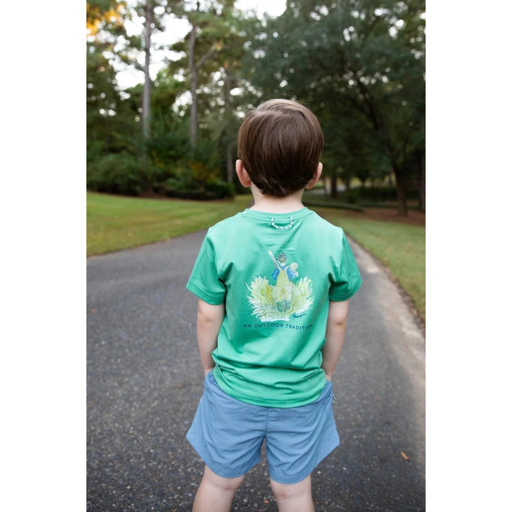 Prodoh Boys Outrigger Performance Short - Forget Me Not Light Blue babysupermarket