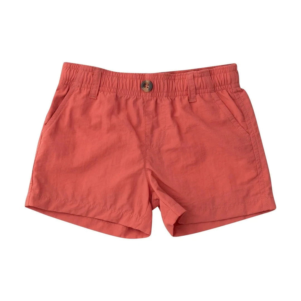 Prodoh Boys Outrigger Performance Short - Spiced Coral babysupermarket