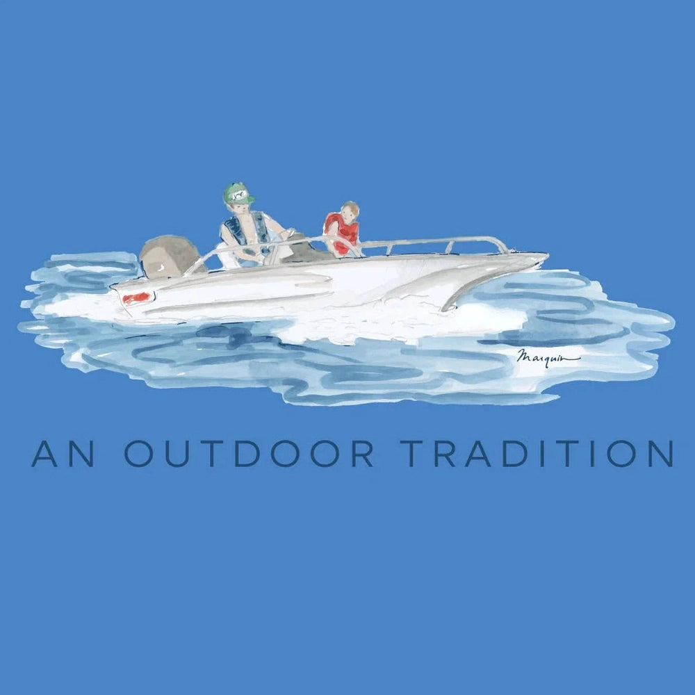 Prodoh Boys Pro Performance Fishing T-Shirt - Father & Son Fishing Boat babysupermarket