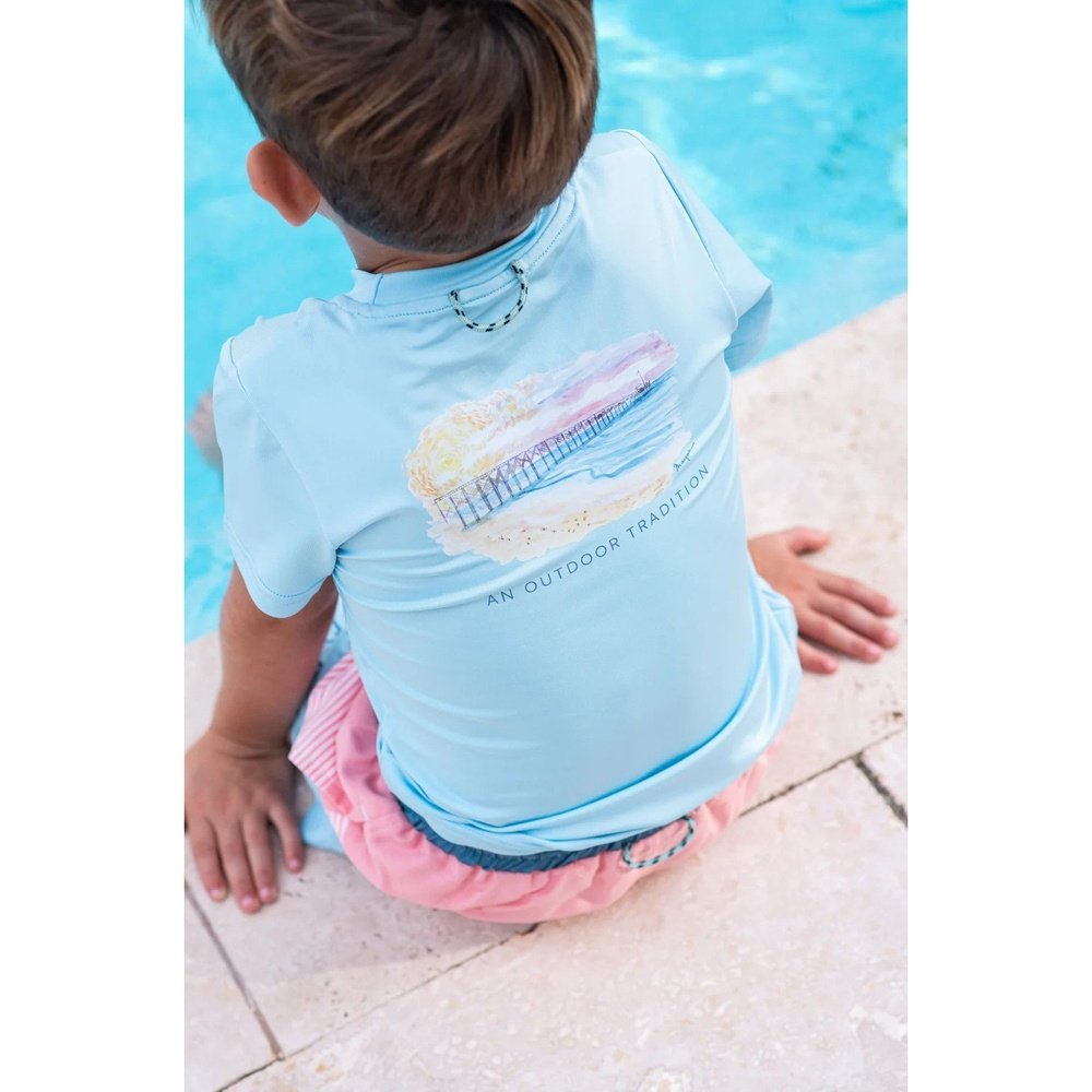 Prodoh Pier Art Pro Performance Fishing Tee