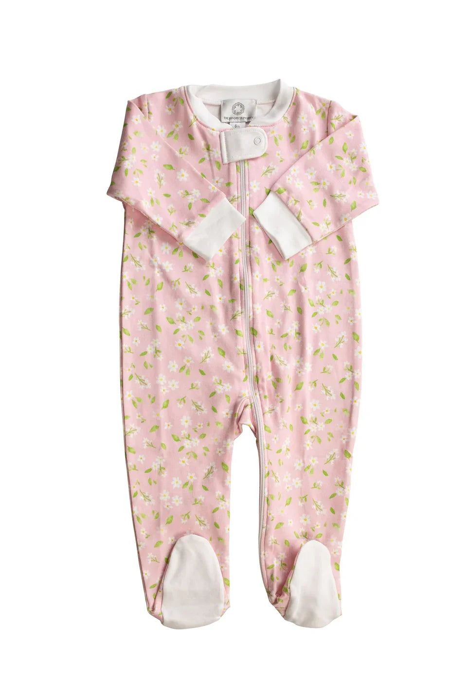 Proper Peony Infant Sleepwear Girl Petal Pink / Newborn Proper Peony Footed Zipper PJ - Pink Petal
