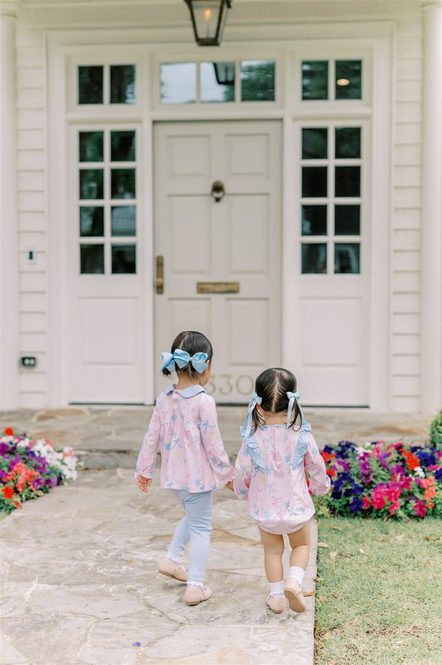 Proper Peony Girls Apparel / Playsets / Infant Proper Peony Ribbon Party Long Sleeve Bubble