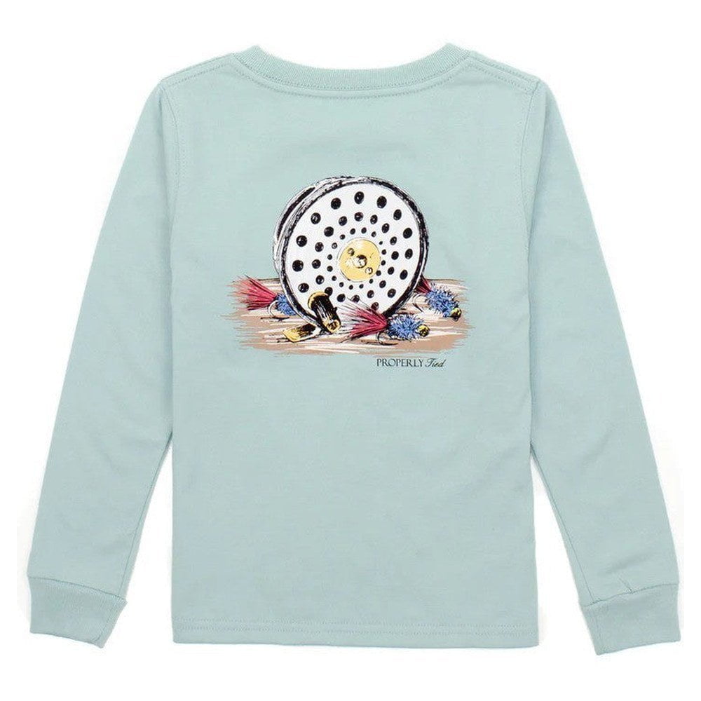 Properly TiedProperly Tied Fly Reel Long Sleeve T-ShirtBabysupermarket